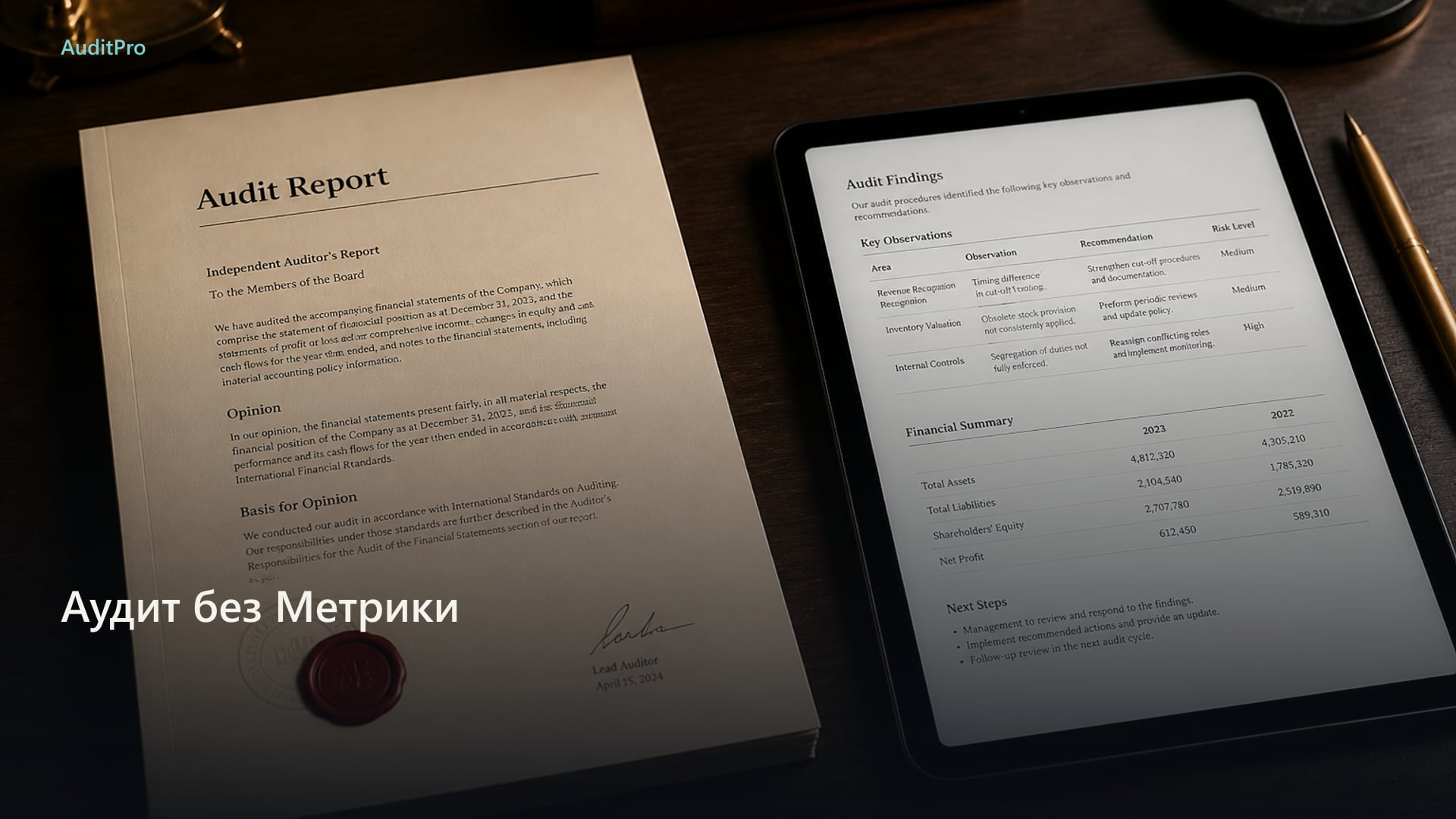 Клиент не дал Метрику. Какой аудит всё равно можно сдать
