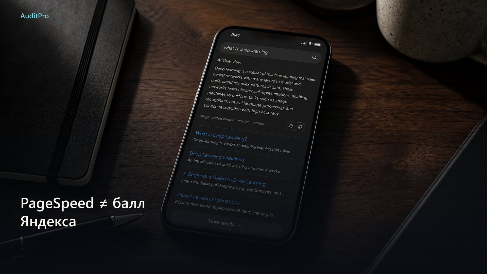 PageSpeed в отчёте клиенту как «балл Яндекса» — как отказать себе